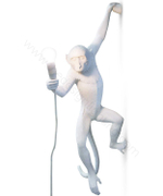 Wall design lamp  MONKEY by Seletti (White)