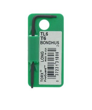 L-образный ключ BONDHUS Torx T6 16х55 мм 31806