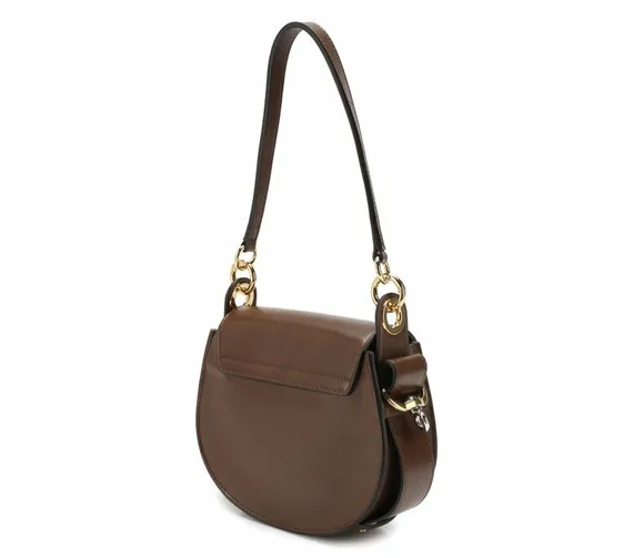 Сумка Chloé Tess Small темно-коричневый
