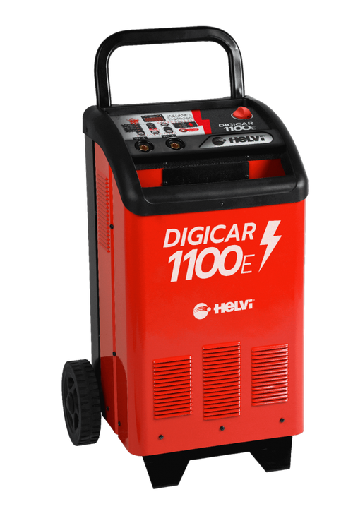 HELVI DIGICAR 1100E. Устройство с цифровым управлением для пуско-зарядки аккумуляторных батарей