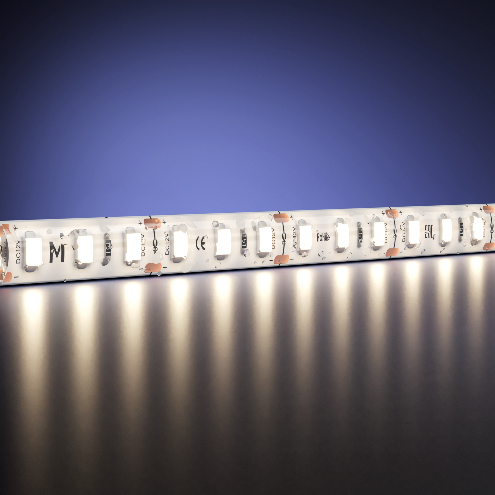 Светодиодная лента Maytoni Ultra 12В 2835 9,6Вт/м 3000К 5м IP 65 201034