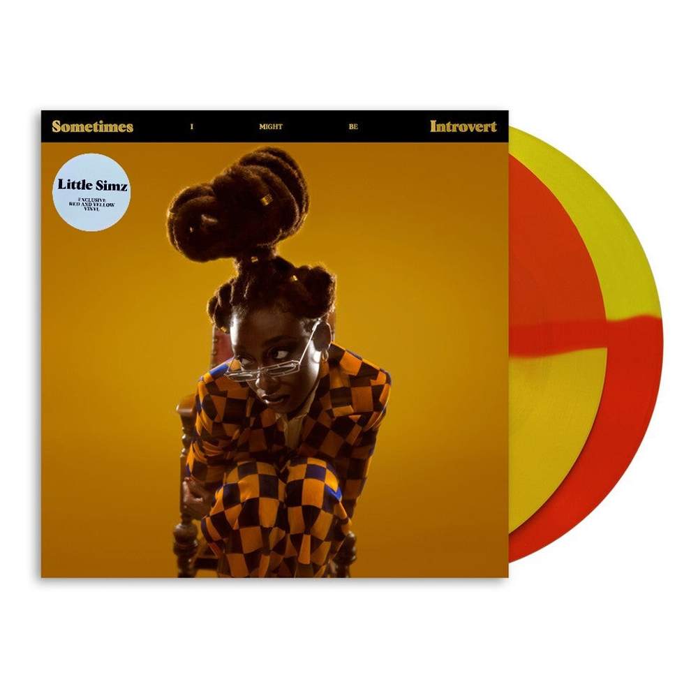 Little Simz Sometimes I Might Be Introvert (Red/Yellow Split)