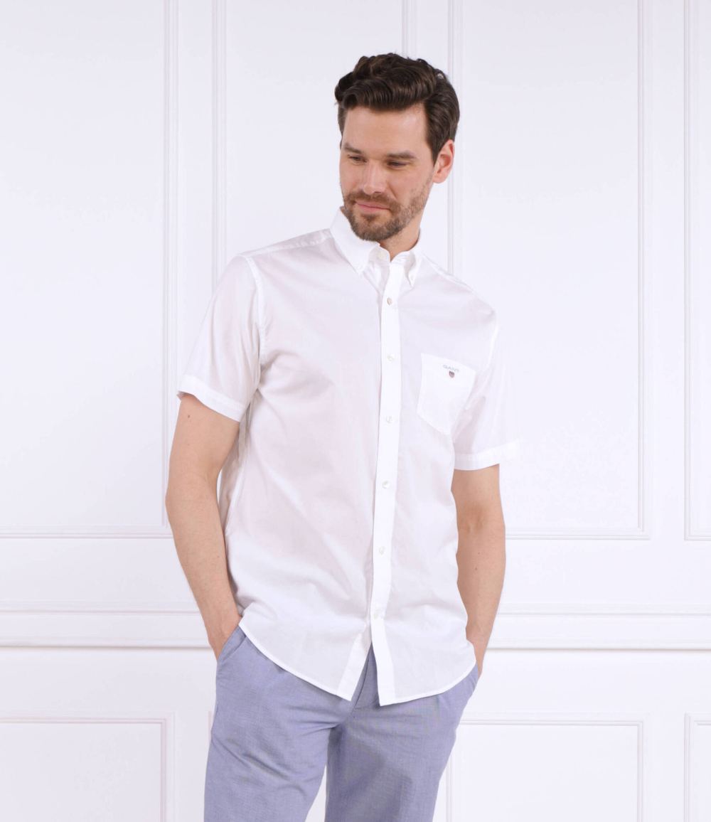 Рубашка REG BROADCLOTH SS BD Gant - белый(3046401)