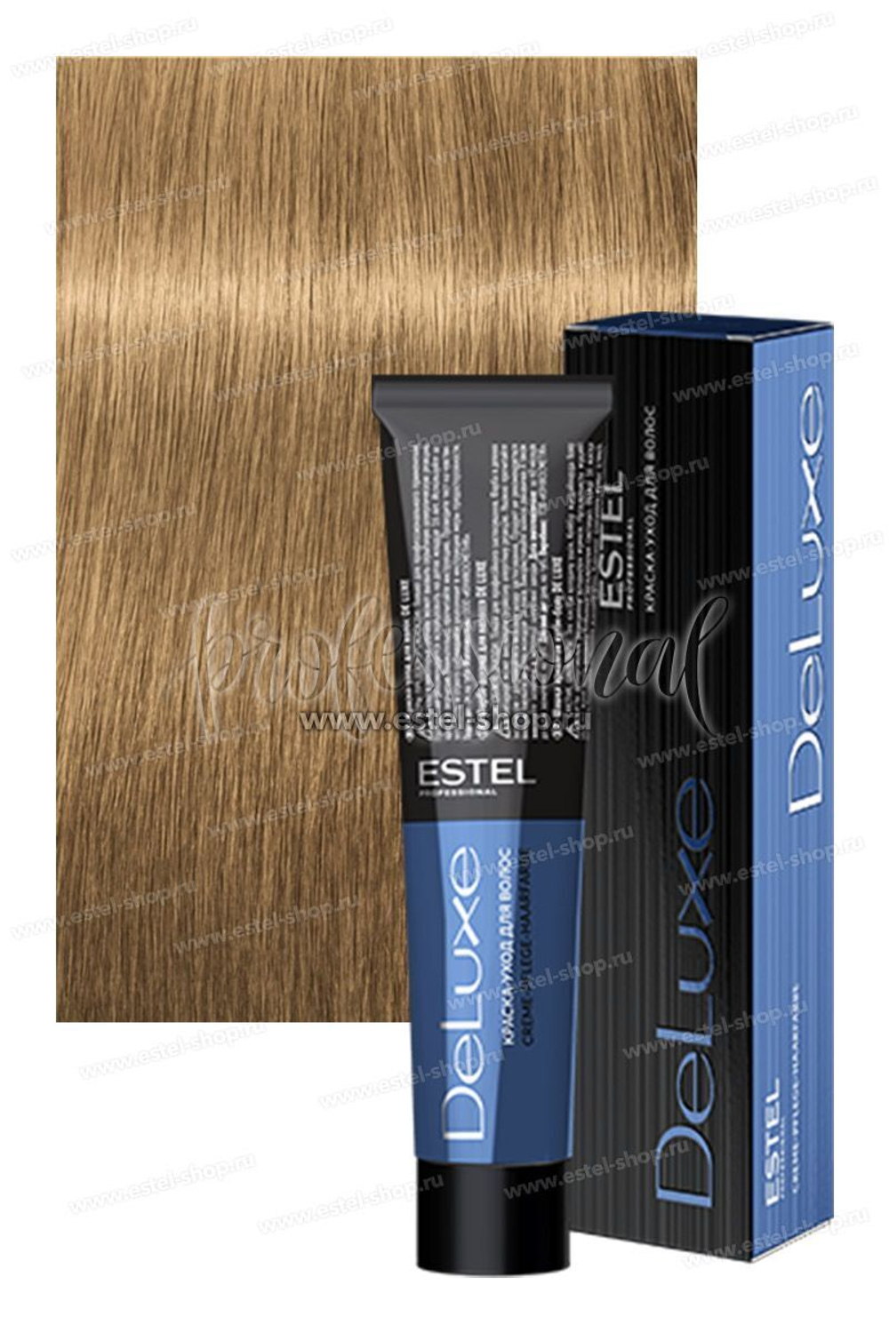 Estel DeLuxe 9/37 Блондин золотисто-коричневый
