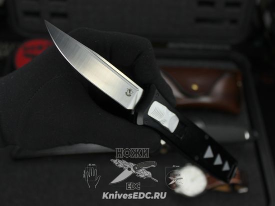 Нож фронтальный Steelclaw Аргон-04-1 - рукоять алюvиний, клинок D2