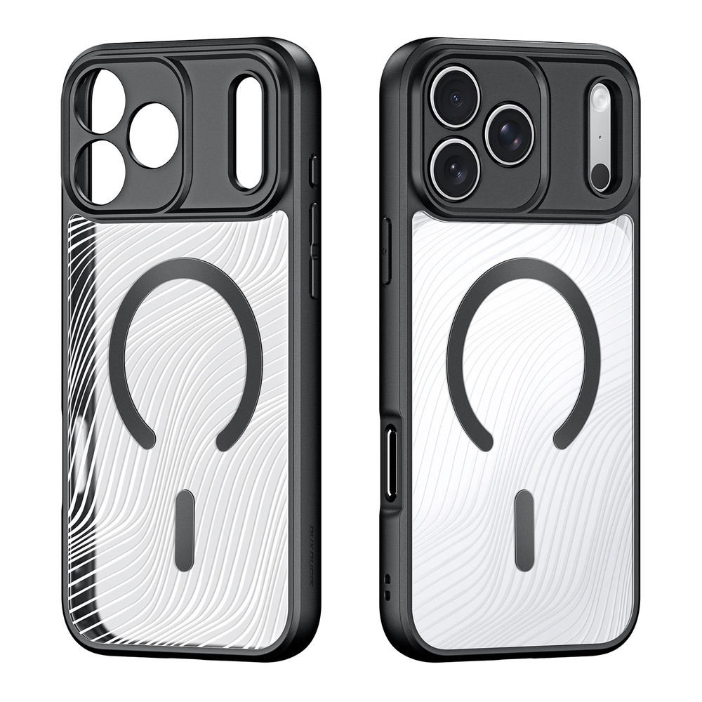 Чехол с MagSafe от Dux Ducis для iPhone 17 Pro Max, серия Aimo Mag Series (Open Ring Version)