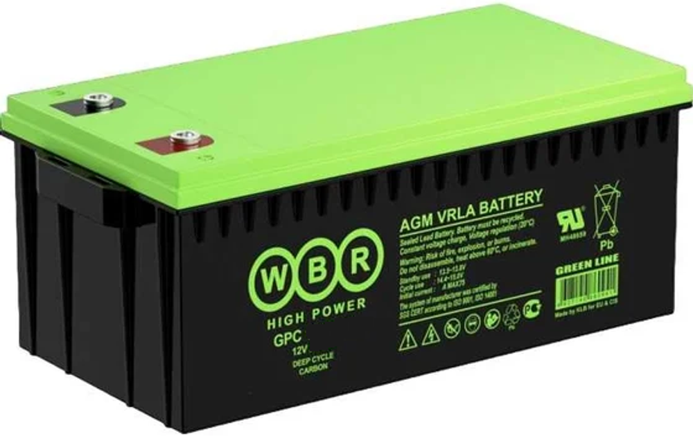 WBR GPC 12-200K аккумулятор WBR GPC 12-200K аккумулятор