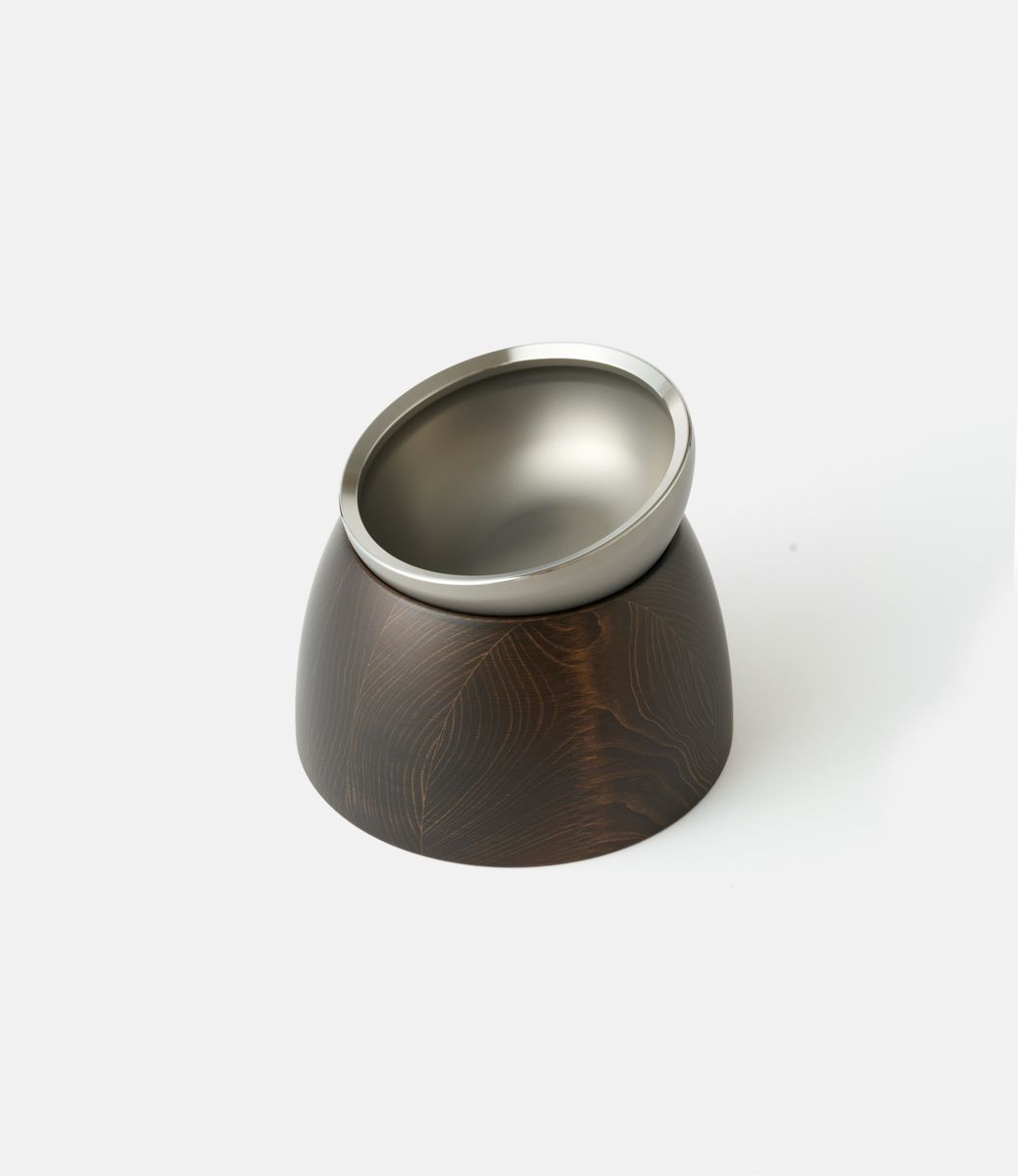 Enakin Swelltone Dark Brown — миска для животных