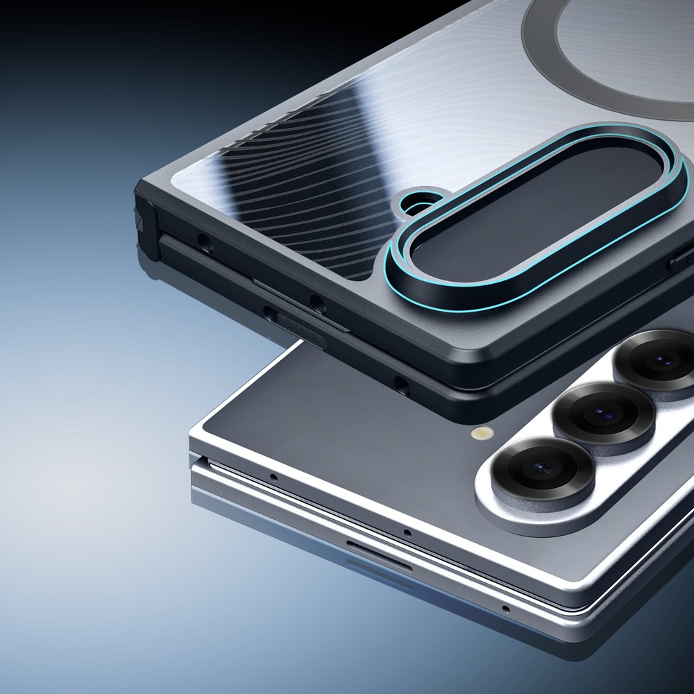 Чехол с поддержкой MagSafe от Dux Ducis для Samsung Galaxy Z Fold 7, серия Aimo Mag Series Case