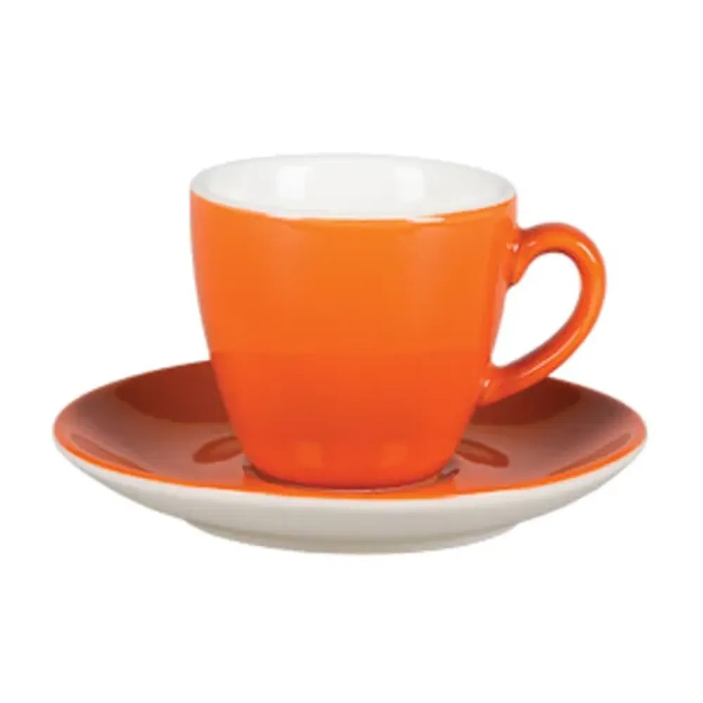 Кофейная пара 80 мл оранжевая d 6,2 см h5,3 см Barista (Бариста) P.L. Proff Cuisine [6]