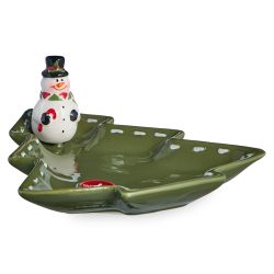 БЛЮДО СЕРВИРОВОЧНОЕ КОЛЛЕКЦИЯ "CHRISTMAS GIFT" 21*20,5*10 СМ