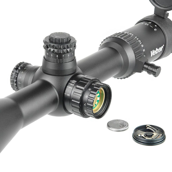 Прицел Veber Wolf 3-15x50 SF IG RF1