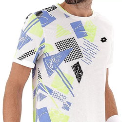 Мужская теннисная футболка Lotto Tech и D5 Tee - bright white