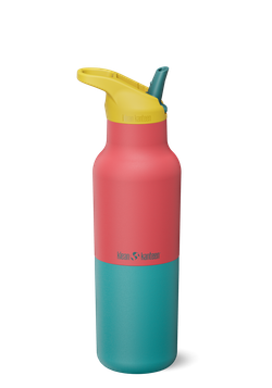 Термобутылка Klean Kanteen Rise Vac Classic Flip Sport 16oz (473 мл) Cayenne Kaleidoscope