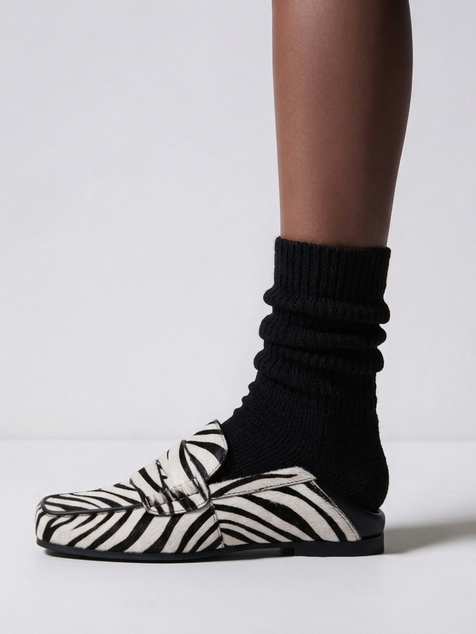 loafer zebra