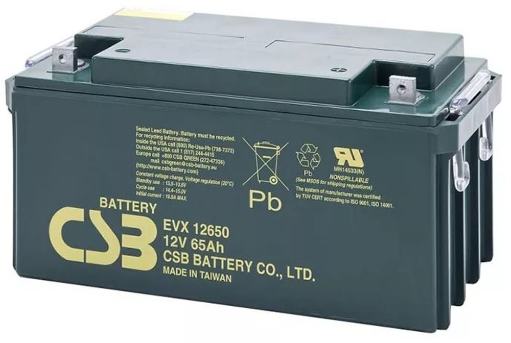 CSB EVX 12650 аккумулятор CSB EVX 12650 аккумулятор