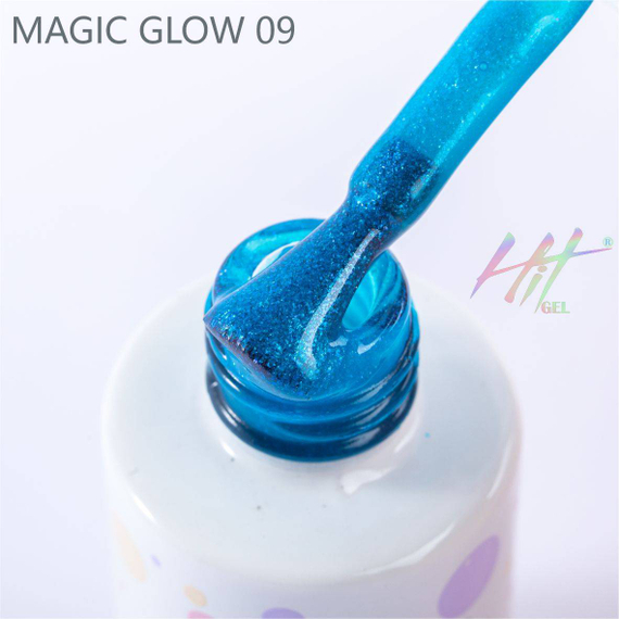 HIT gel, Гель-лак "Волшебное свечение/Magic glow" №09, 9 мл