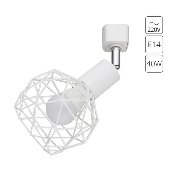 Трековый светильник Sospiro A6141PL-1WH Arte Lamp