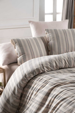 Постельное белье 2 спальное евро Arya home Yarn Dyed Kali