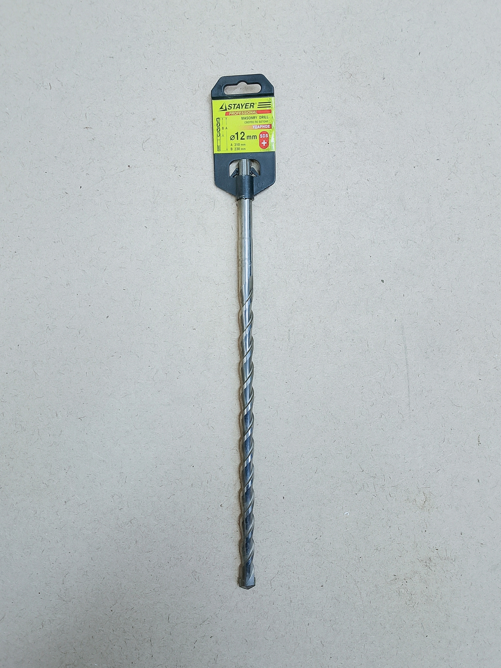 Бур Stayer PROFI по бетону хвостовик SDS+ 12*310