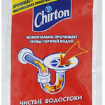 Средство для прочистки труб CHIRTON горячей водой 80 г