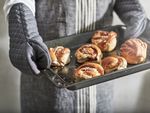 Прихватка-варежка IKEA MARIATHERES (МАРИАЗЕРЕС), Серый, 33 см