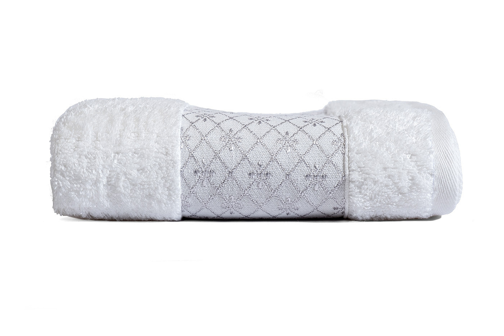 Полотенце 50x90 Garda Decor Симпатия кремовое 105TD-KP5090550-POL BEL