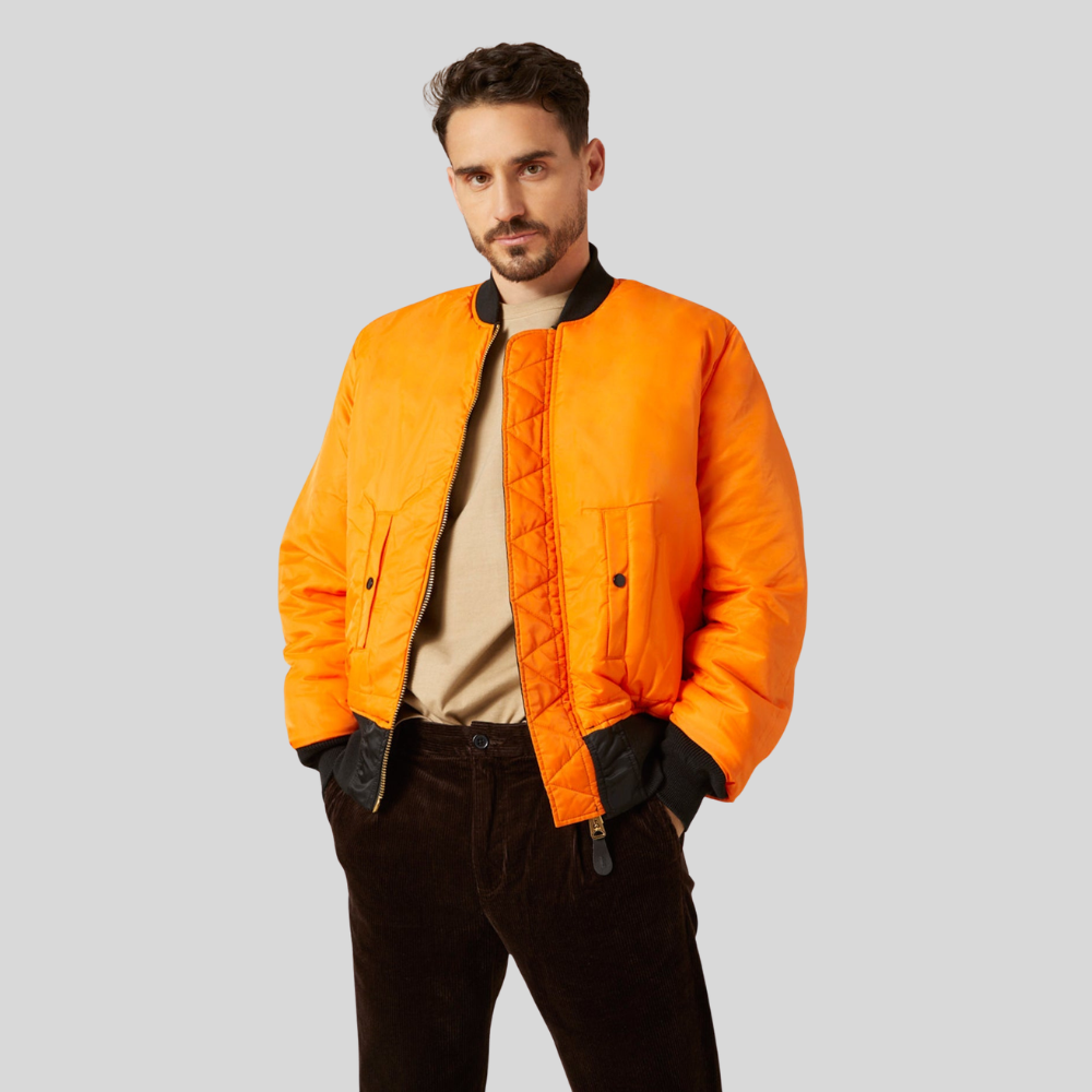 Бомбер Alpha Industries MA-1 Black (Черный)