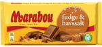 Шоколад молочный Marabou Fudge & hawssalt с морской солью и карамелью 185 г (из Финляндии)