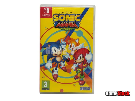Sonic Mania Plus (Nintendo Switch, Б/У, Английская версия)