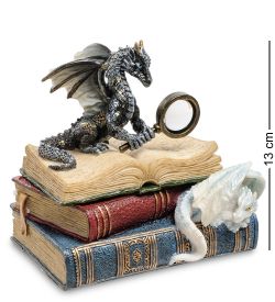 Veronese WS-844 Шкатулка «Дракон на книгах»
