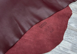 Кожа Vacchetta Extrella Burgundy для сумок и аксессуаров