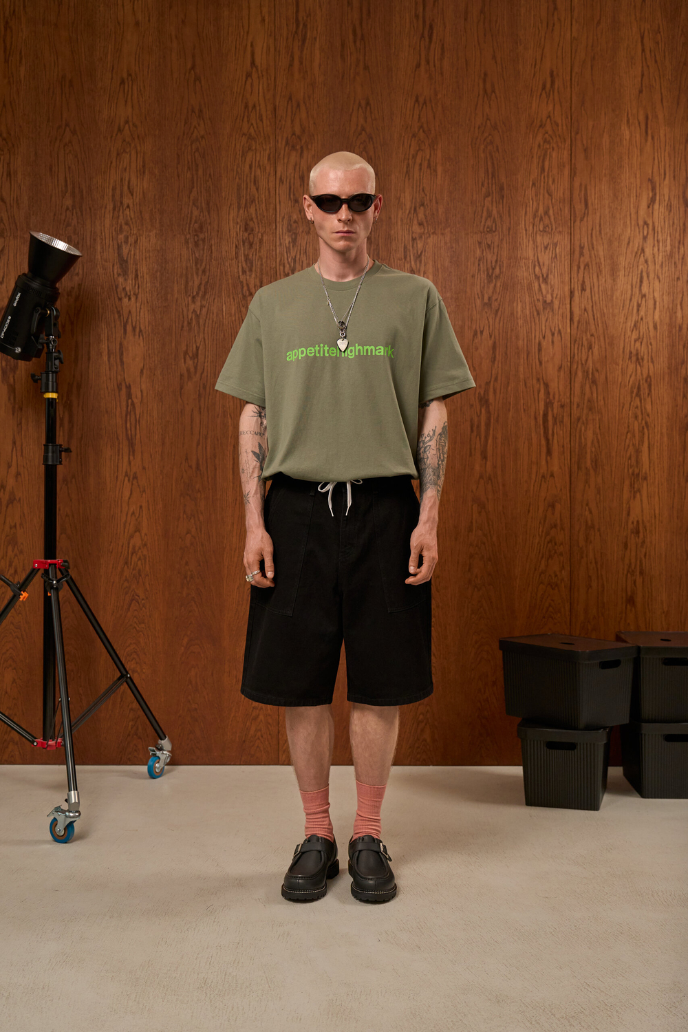 Футболка Appetite Loose Fit "Green"