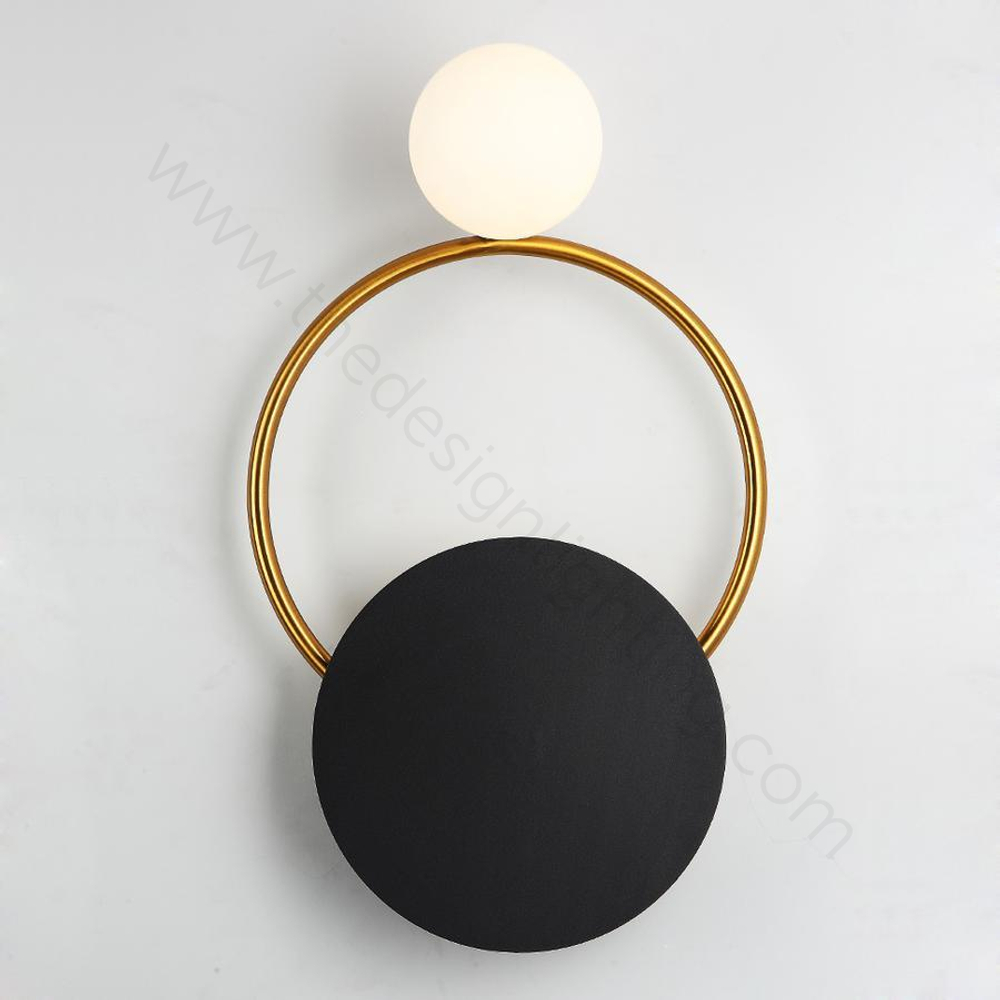 Wall design lamp Ring Gold by Inodesign