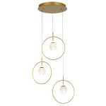 Подвесной светильник MD21001043-3A gold