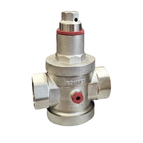 Редуктор давления PN25 1 1/2" вн/вн с выходом под манометр ROMMER (RVS-0008-000040)