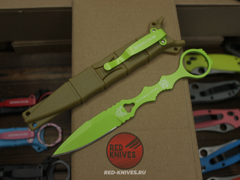Нож Benchmade SOCP L D/E 1/2 Acid Green - кислотно зеленый
