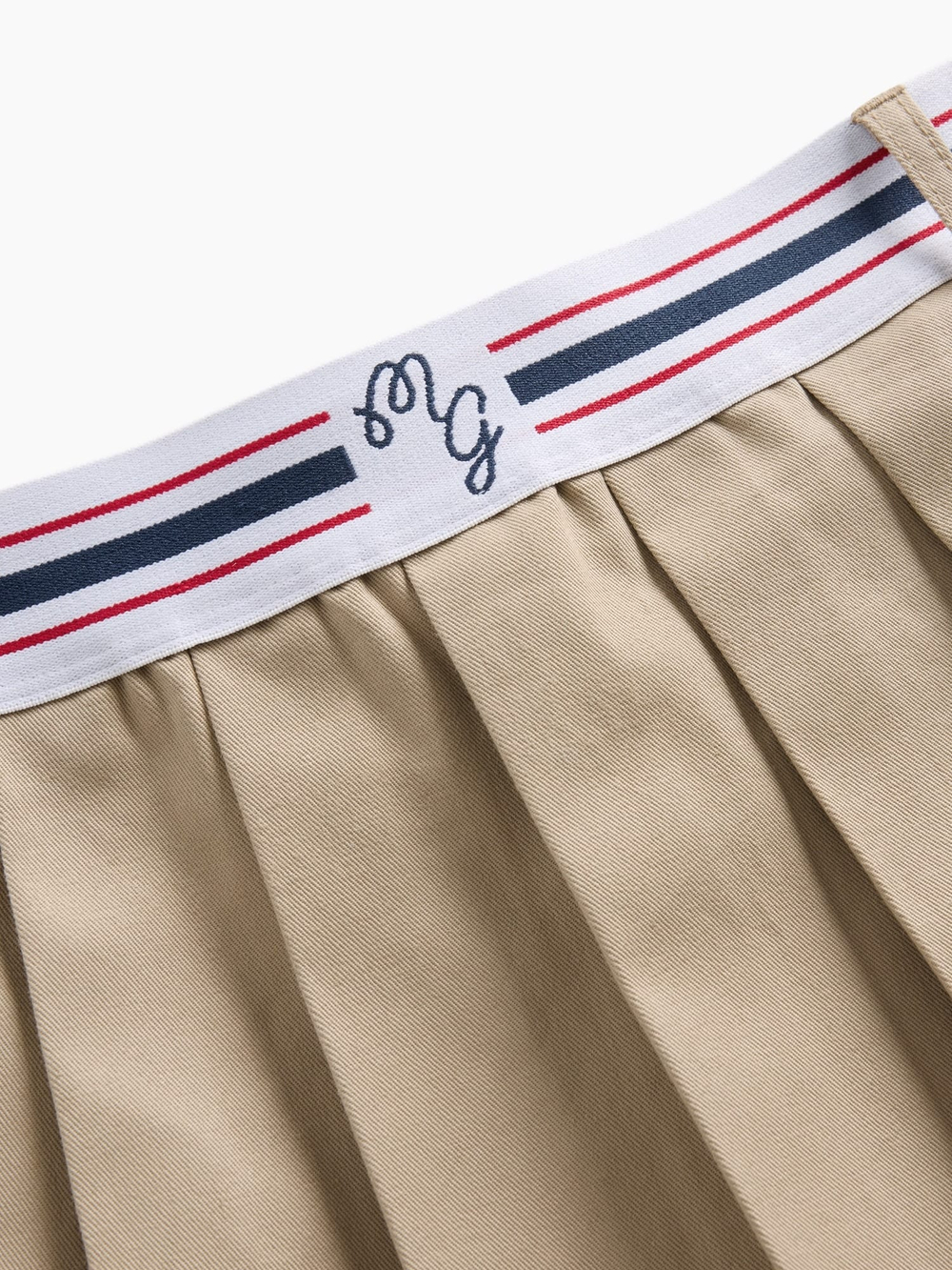 Мини-юбка из плиссированного твила Gap × Malbon - GAP