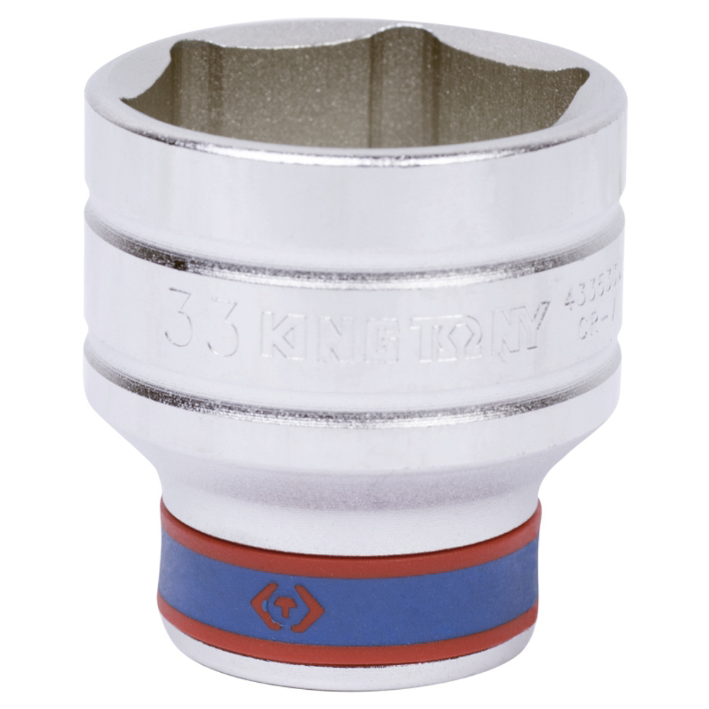 Головка торцевая стандартная шестигранная 1/2", 33 мм KING TONY 433533M