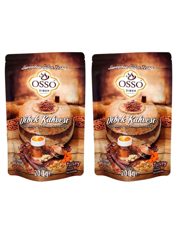 Кофе молотый Дибек Osso Dibek Kahvesi 200 г x 2 шт