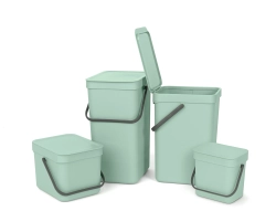 Brabantia Контейнер для сортировки мусора Sort & Go 6л Jade Green 211768