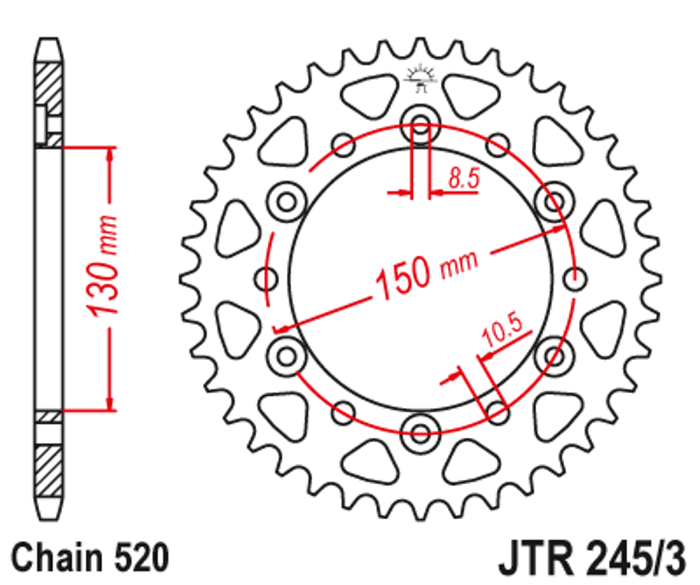 Звезда JTR245/3.47