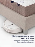Кровать БайШарм (велюр, с ПМ)