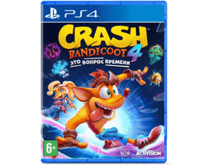 Crash Bandicoot 4 Это Вопрос Времени (PS4) Б/У