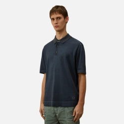 Поло C.P. Company Crepe Double Dyed