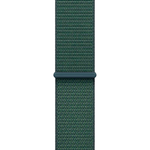 Умные часы Apple Watch SE 2 (2024) GPS, 44mm, Starlight Aluminium Case with Sport Loop, Lake Green (Сияющая звезда)