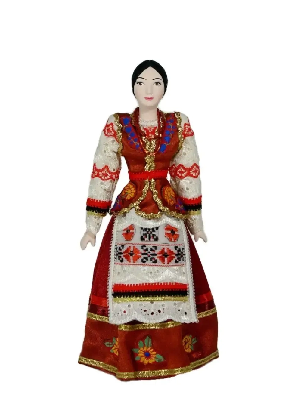 Кукла коллекционная Казачка в сценическом костюме