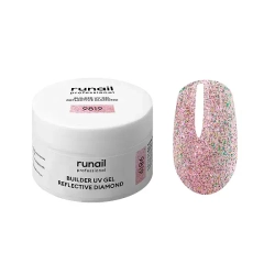 Гель светоотражающий BUILDER UV GEL REFLECTIVE DIAMOND, 15г №9819