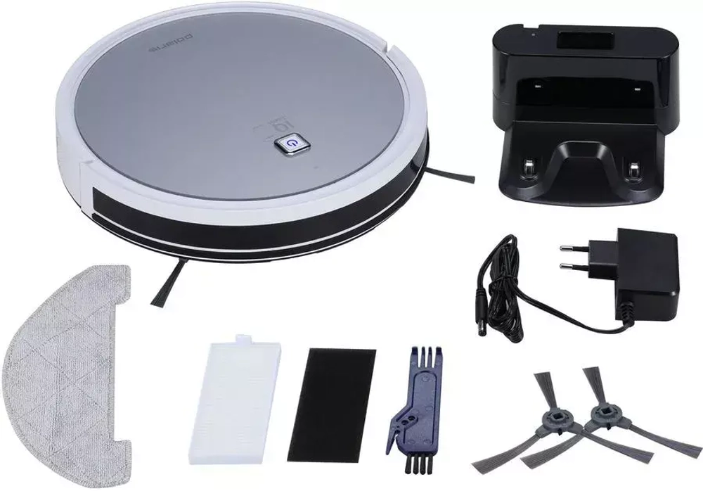 Робот-пылесос Polaris PVCR 4105 серебристый