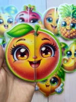 Пазлы "Игры-половинки" на липучках